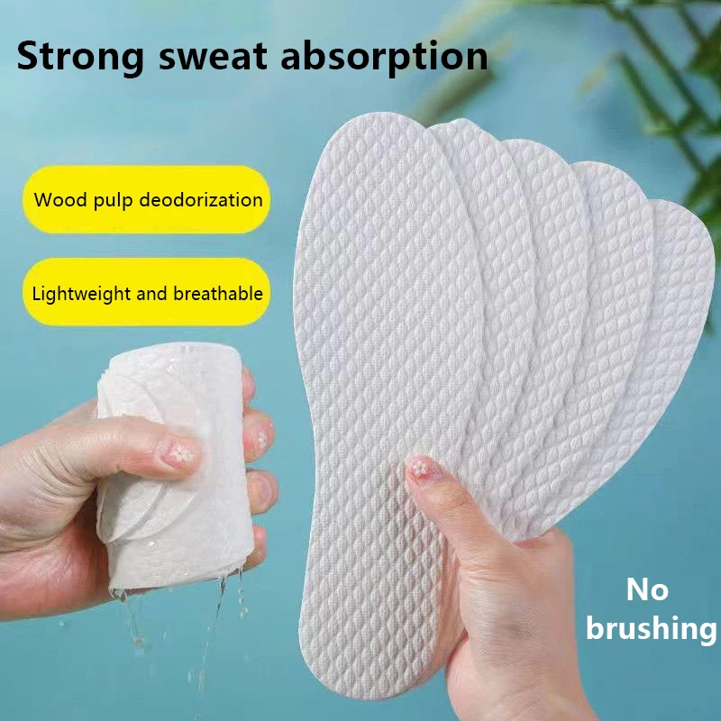 10 Pairs/Pack Disposable Insoles Nature Wood Pulp Insoles Men And Women Thin Breathable Sweat Soft Comfortable Shoe Pad
10 Pairs/Pack Disposable Insoles Nature Wood Pulp Insoles Men And Women Thin Breathable Sweat Soft Comfortable Shoe Pad