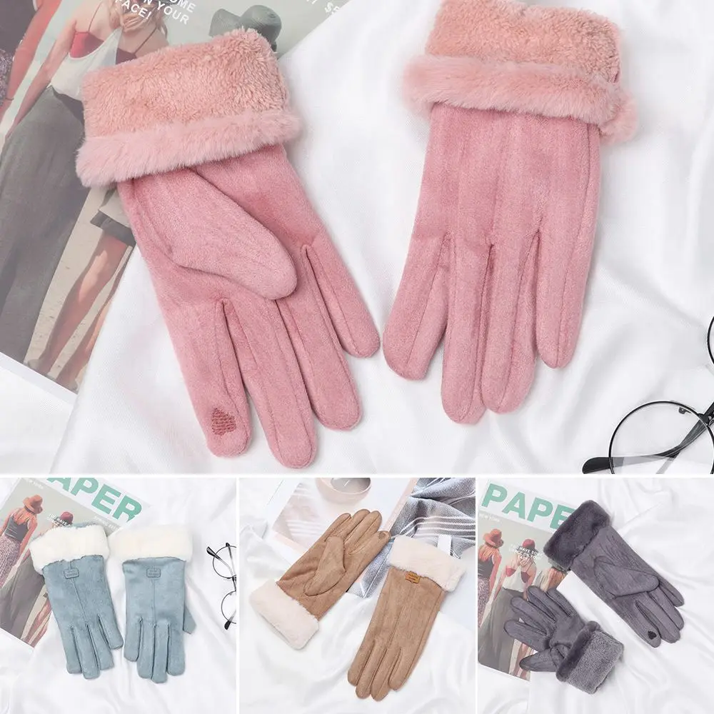 New Fashion Touch Screen Autumn Winter Female Gloves Women Gloves Thick Plush Full Finger Mittens Furry Warm Mitts
New Fashion Touch Screen Autumn Winter Female Gloves Women Gloves Thick Plush Full Finger Mittens Furry Warm Mitts