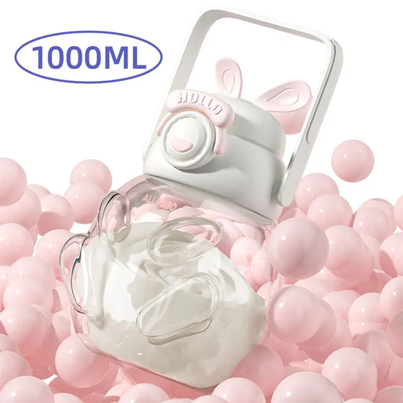 Large capacity plastic water cup portable cartoon cute with straw cup bullet jump cover large belly cup outdoor water bottle
Large capacity plastic water cup portable cartoon cute with straw cup bullet jump cover large belly cup outdoor water bottle