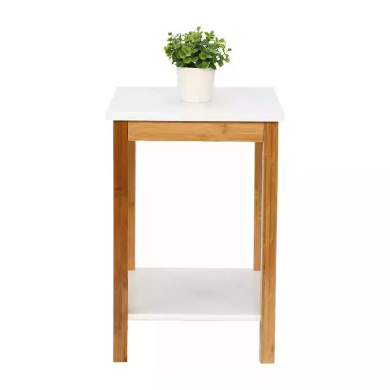 2023 fashion nordic 34x34x50cm Double Layer Bamboo Side Table Rectangular White Table Top Natural Wood Table Leg table bedside s
2023 fashion nordic 34x34x50cm Double Layer Bamboo Side Table Rectangular White Table Top Natural Wood Table Leg table bedside s