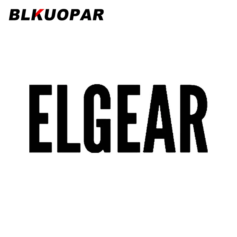 

Стикер BLKUOPAR Elgear для автомобиля, модная Солнцезащитная Водонепроницаемая наклейка, креативная забавная оригинальная наклейка для ноутбука, мотоцикла, хороший декор для автомобиля