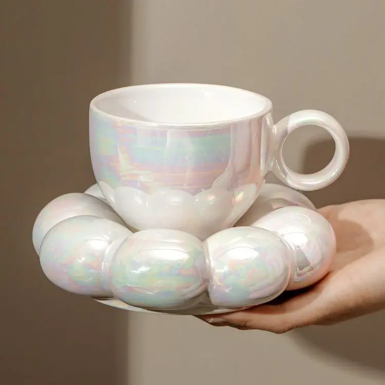 Hand-Painted Coffee Cup with Saucer Ceramic Coffee Cup Home Office Mug Breakfast Milk Juice Tea Handle Cup Gift Microwave Safe
Hand-Painted Coffee Cup with Saucer Ceramic Coffee Cup Home Office Mug Breakfast Milk Juice Tea Handle Cup Gift Microwave Safe