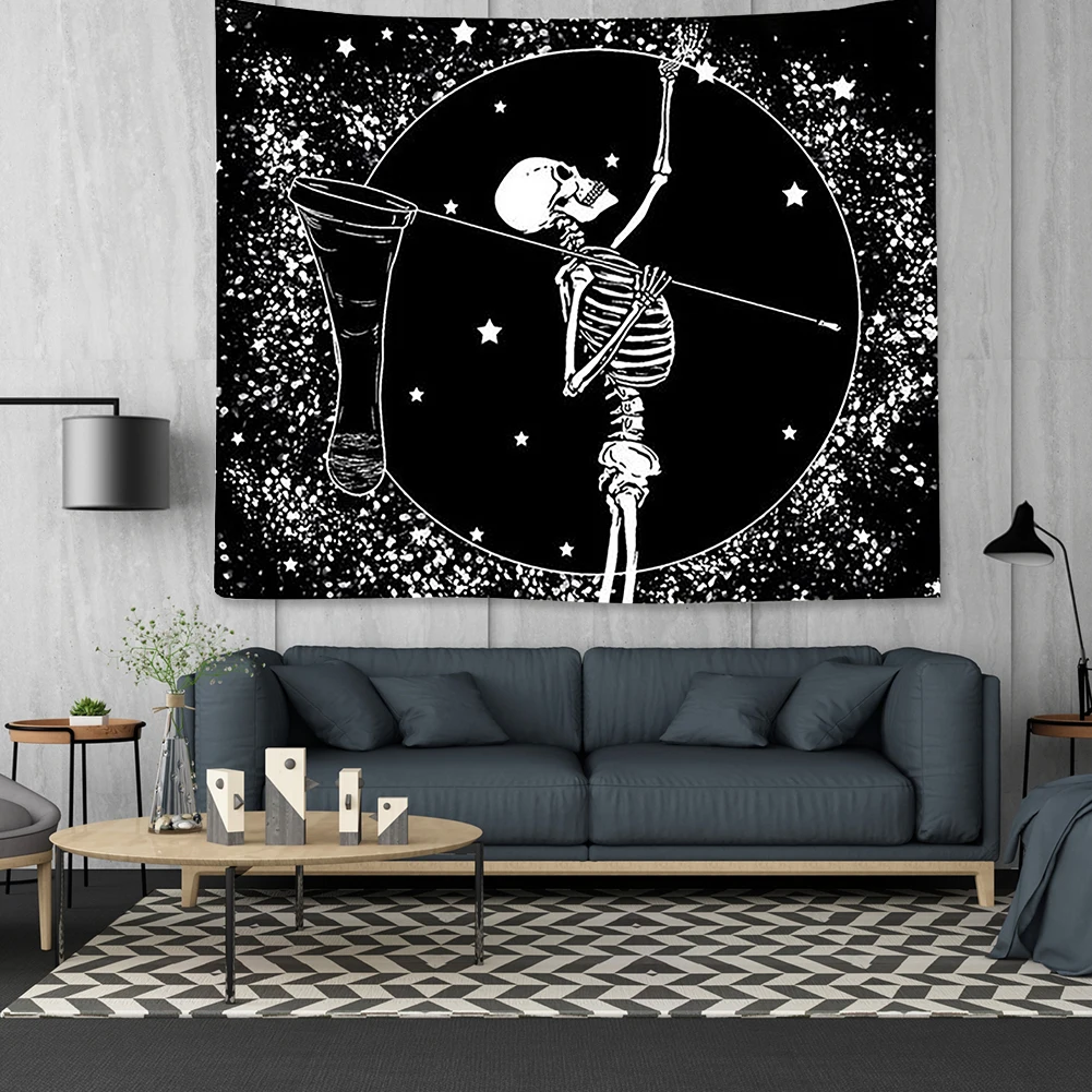 Punk Skull Tapestry Printed Wall Hanging Painting Household Bedspread Beach Floor Mat Tablecloth Yoga Mat Beach Towel
Punk Skull Tapestry Printed Wall Hanging Painting Household Bedspread Beach Floor Mat Tablecloth Yoga Mat Beach Towel