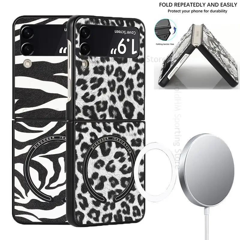 For Magsafe Leather Phone Case For Samsung Z Flip4 5G Wireless Charging Magsafing Cover For Galaxy Z Flip 4 3 5G Magnetic Fundas
For Magsafe Leather Phone Case For Samsung Z Flip4 5G Wireless Charging Magsafing Cover For Galaxy Z Flip 4 3 5G Magnetic Fundas