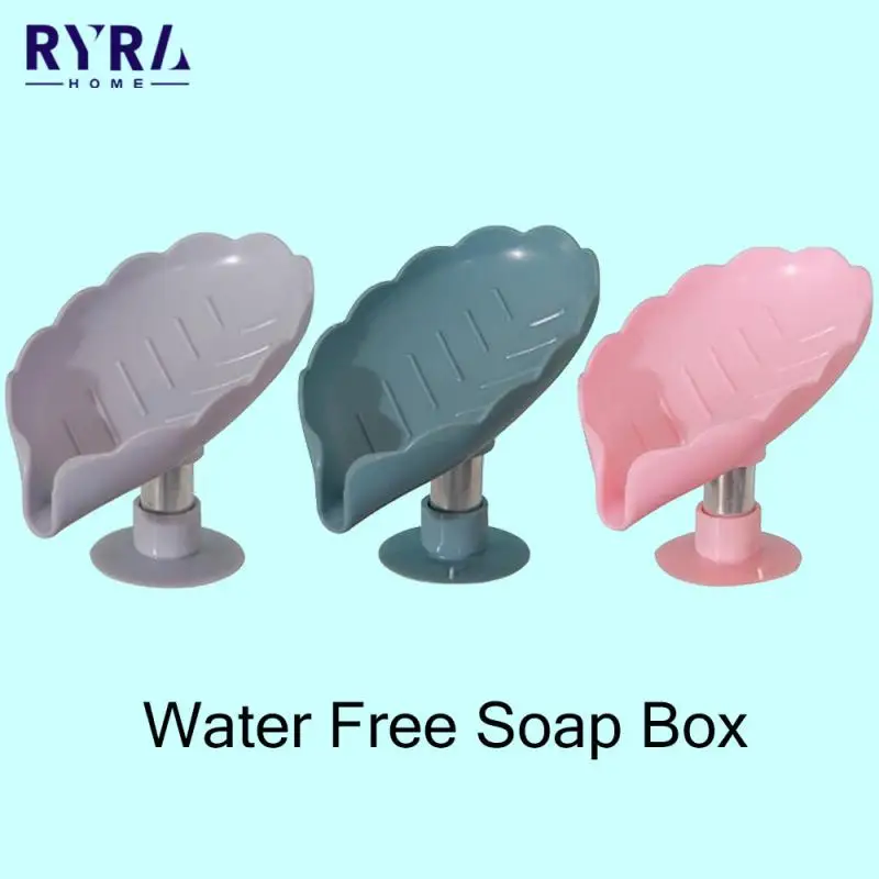Portable Leaf Shape Soap Holder With Self Draining Leaf Design Kitchen Bathroom Box Lotus Leaf Suction Cup Laundry Soap Box 
Portable Leaf Shape Soap Holder With Self Draining Leaf Design Kitchen Bathroom Box Lotus Leaf Suction Cup Laundry Soap Box