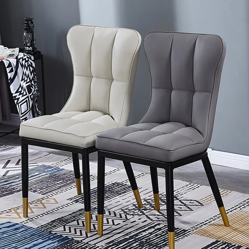 Upholstery Fabric Leather Dining Chairs Modern Metal Italian Mobile Lounge Chair Nordic Living Room Silla Comedor Home Furniture
Upholstery Fabric Leather Dining Chairs Modern Metal Italian Mobile Lounge Chair Nordic Living Room Silla Comedor Home Furniture