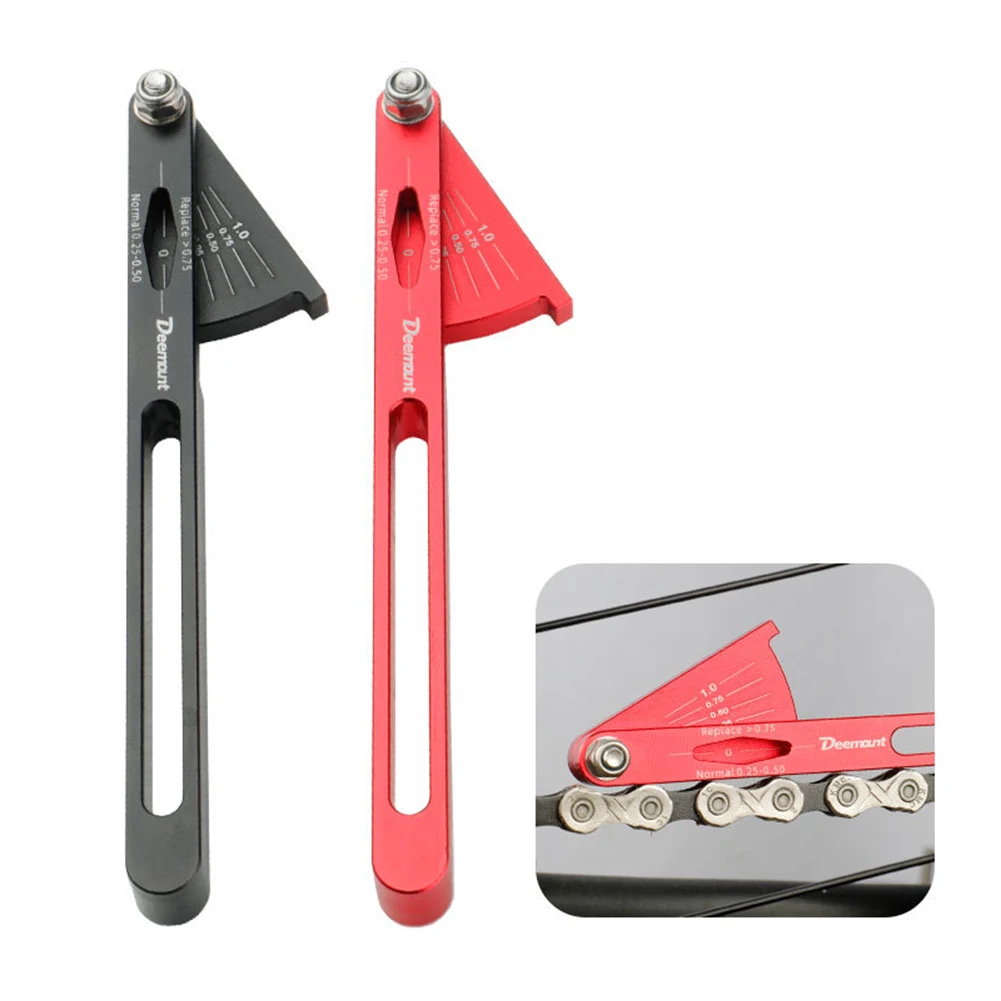 Mountain Bike Chain Measuring Ruler Bicycle Chain Wear Detection Tool Chain Ruler Gauge Card Equipment Bike Accessories
Mountain Bike Chain Measuring Ruler Bicycle Chain Wear Detection Tool Chain Ruler Gauge Card Equipment Bike Accessories