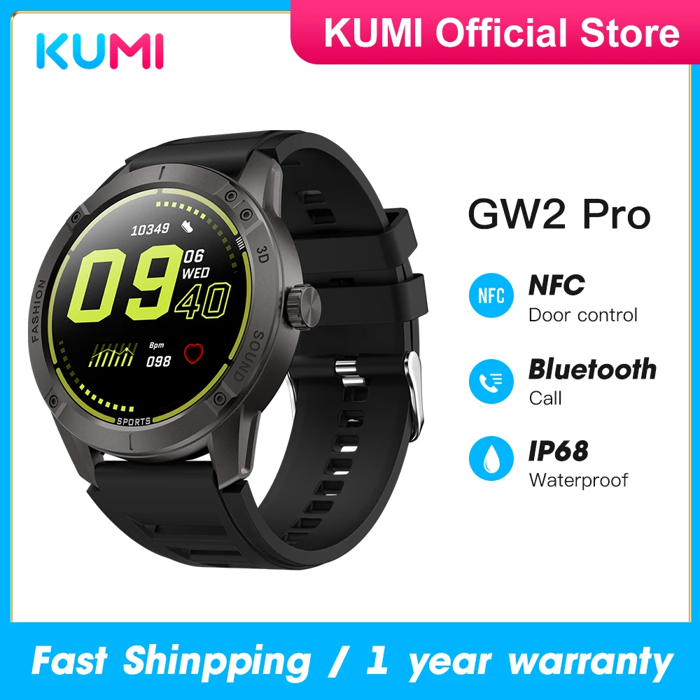 Умные часы KUMI GW2 Pro для мужчин и женщин, фитнес-трекер с поддержкой Bluetooth, пульсометром, тонометром и монитором сна, влагозащита IP67
Умные часы KUMI GW2 Pro для мужчин и женщин, фитнес-трекер с поддержкой Bluetooth, пульсометром, тонометром и монитором сна, влагозащита IP67