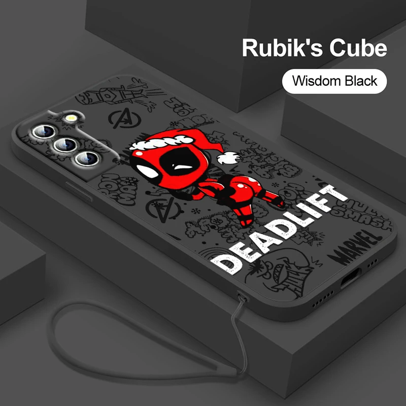 Liquid Rope Phone Case For Samsung S23 S22 S21 S20 FE S10 Plus Lite Ultra 5G Cover Shell Marvel Hero Deadpool Spider Cover Shell
Liquid Rope Phone Case For Samsung S23 S22 S21 S20 FE S10 Plus Lite Ultra 5G Cover Shell Marvel Hero Deadpool Spider Cover Shell
