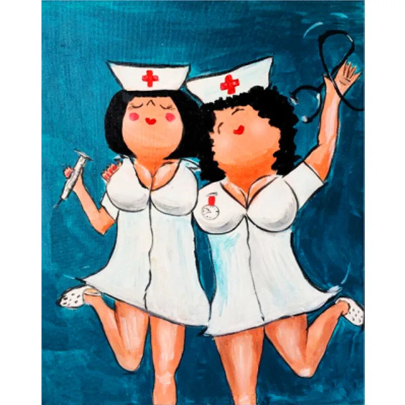 Diamond Painting Doctors Nurse Fat Woman 5d Diy Mosaic Full Square Round Drill Diamant Of Rhinestone Daimond Embroidery Pictures
Diamond Painting Doctors Nurse Fat Woman 5d Diy Mosaic Full Square Round Drill Diamant Of Rhinestone Daimond Embroidery Pictures