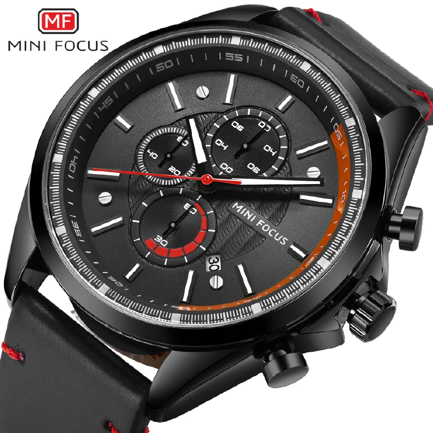 MINI FOCUS Top Brand Watch Men Black Blue White Multicolor Display Watches Fashion Casual Genuine Leather Quartz Male Watchs
MINI FOCUS Top Brand Watch Men Black Blue White Multicolor Display Watches Fashion Casual Genuine Leather Quartz Male Watchs