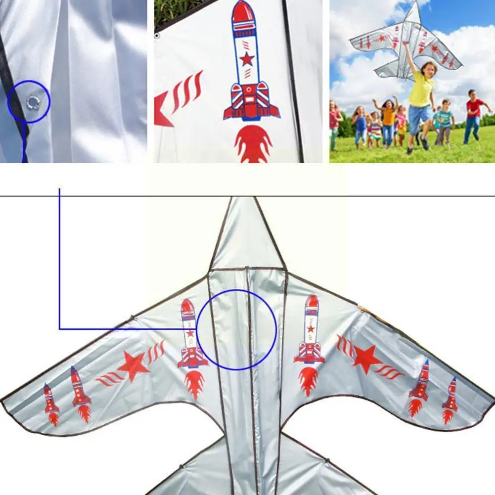 1m Kite Silver Gray Fighter Shape Kite Outdoor Kites Flying Toys Kite For Children Kids Fun Sports Gifts R3L2
1m Kite Silver Gray Fighter Shape Kite Outdoor Kites Flying Toys Kite For Children Kids Fun Sports Gifts R3L2