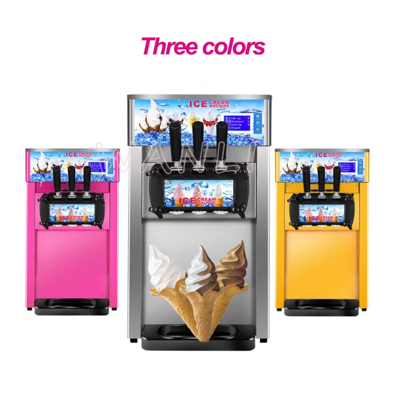 3 Flavors Of Soft Ice Cream Machine Commercial Electric Ice Cream Machine Desktop Sundae Ice Cream Machine 220V /110V
3 Flavors Of Soft Ice Cream Machine Commercial Electric Ice Cream Machine Desktop Sundae Ice Cream Machine 220V /110V