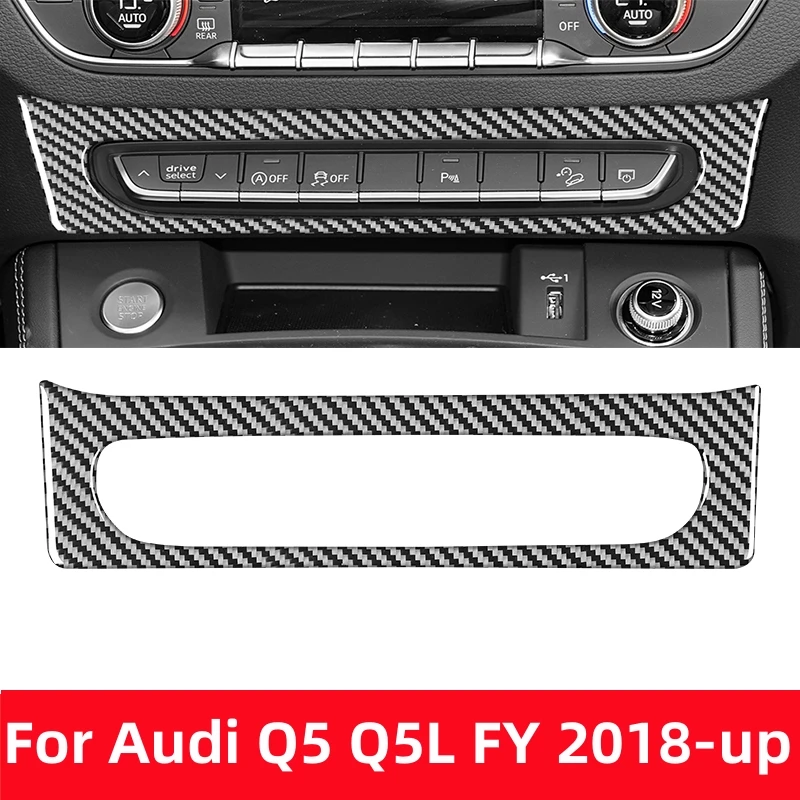 For Audi Q5 Q5L FY 2018-2023 Accessories Carbon Fiber Interior Auto Central Control Switch Key Panel Trim Sticker Decor Frame
For Audi Q5 Q5L FY 2018-2023 Accessories Carbon Fiber Interior Auto Central Control Switch Key Panel Trim Sticker Decor Frame