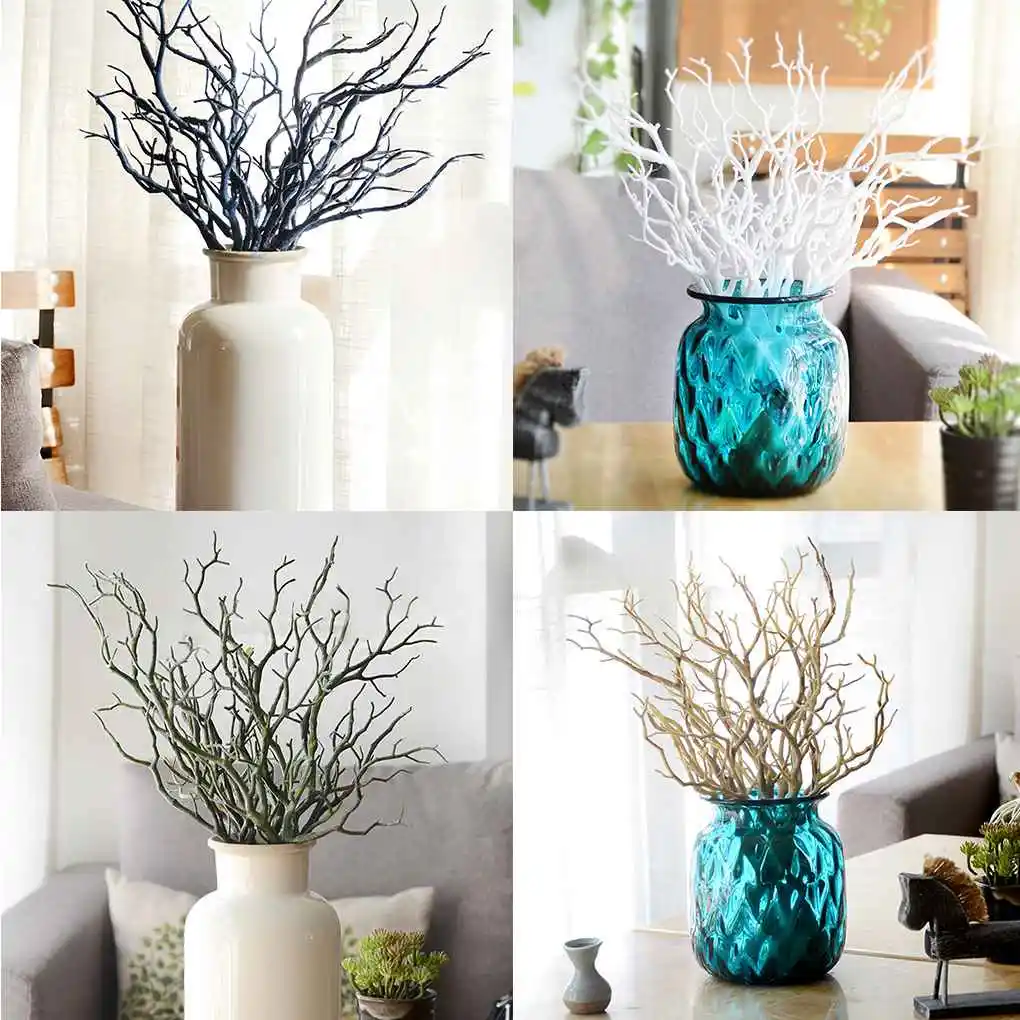 3pcs Wedding Artificial Foliage Plant Decoration Large Branch Simulation Plastic Dried Tree Branches
3pcs Wedding Artificial Foliage Plant Decoration Large Branch Simulation Plastic Dried Tree Branches