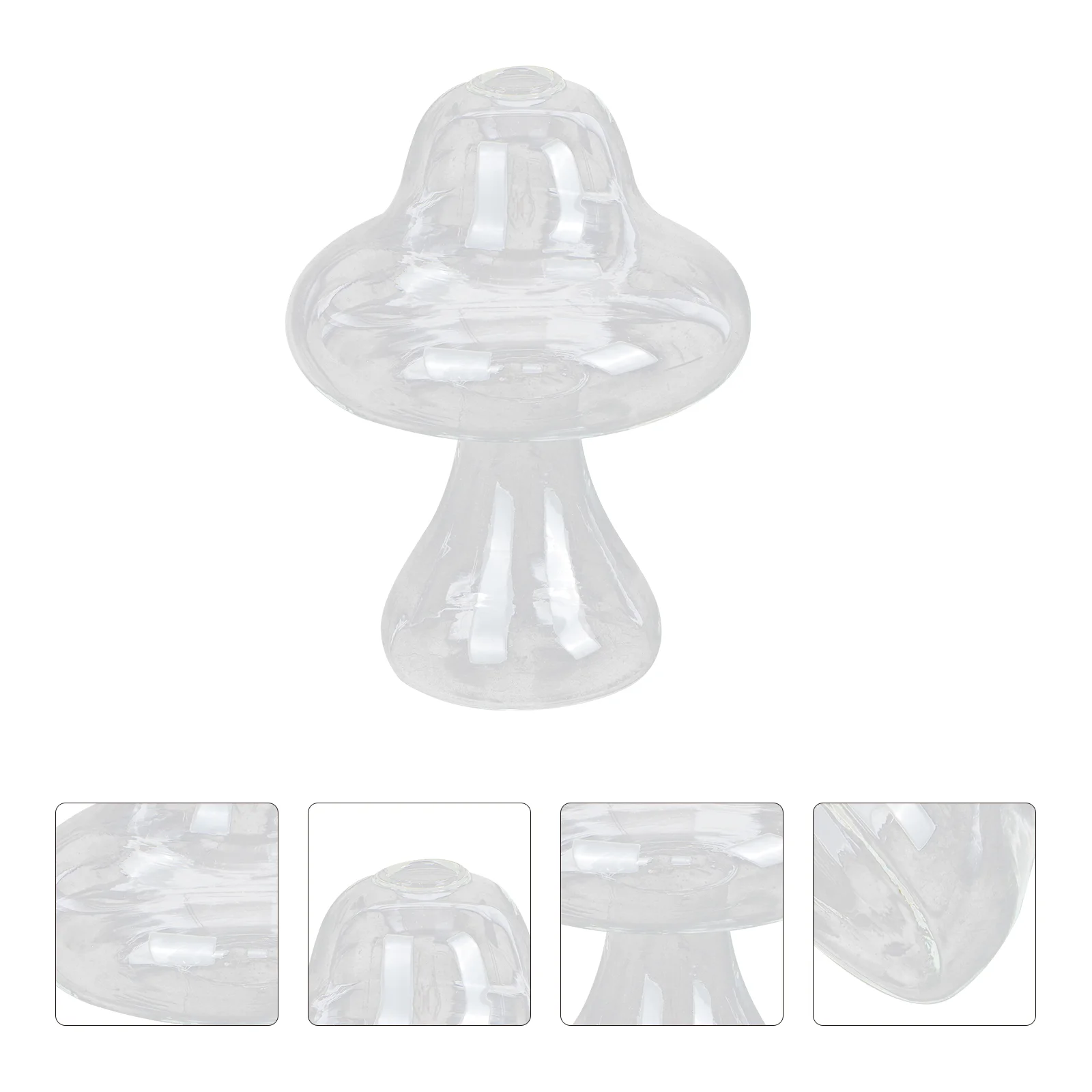 Glass Flowerpot Mushroom Glass Vase Floral Arrangement Vase Glass Flower Vase for Storage Flower Home
Glass Flowerpot Mushroom Glass Vase Floral Arrangement Vase Glass Flower Vase for Storage Flower Home