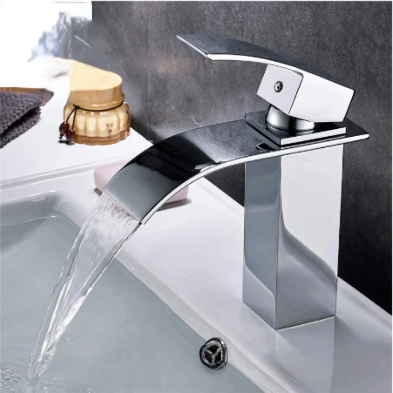 Waterfall Basin Faucet Bathroom Faucet Vanity Vessel Sinks Mixer Tap Cold And Hot Deck Mount Basin Washing Taps
Waterfall Basin Faucet Bathroom Faucet Vanity Vessel Sinks Mixer Tap Cold And Hot Deck Mount Basin Washing Taps