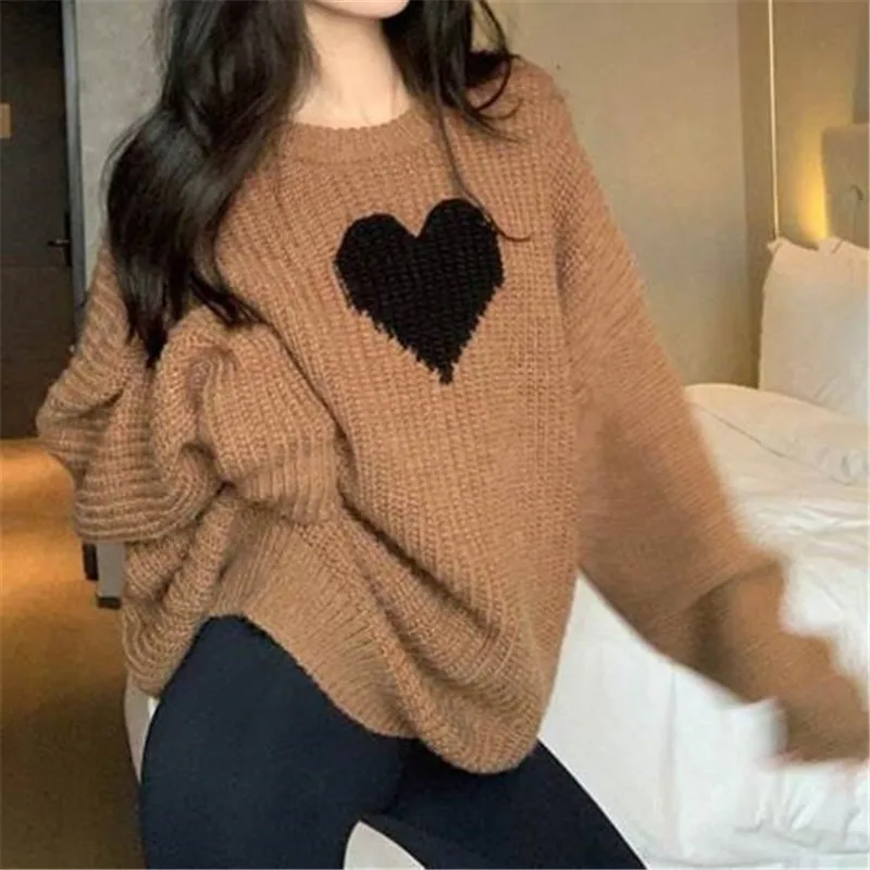 Y2K Casual Pullover Women Stripe Sweater Vintage Knitted Sweaters O Neck Loose Sweater Women Long Sleeve Kintwear
Y2K Casual Pullover Women Stripe Sweater Vintage Knitted Sweaters O Neck Loose Sweater Women Long Sleeve Kintwear