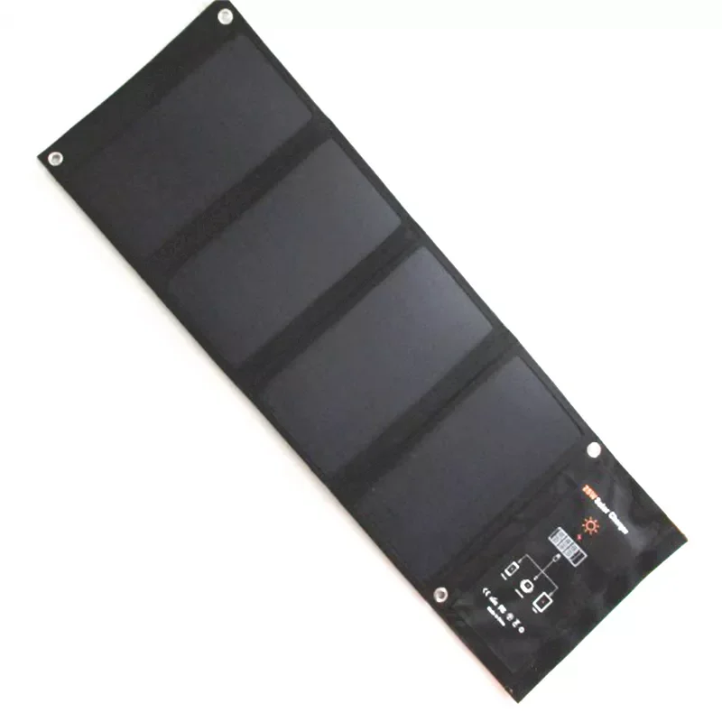 Зарядное устройство с солнечной панелью 28 Вт, два USB разъема 5 Вт, водонепроницаемое, складная солнечная батарея, для смартфонов, планшетов, ...
Зарядное устройство с солнечной панелью 28 Вт, два USB разъема 5 Вт, водонепроницаемое, складная солнечная батарея, для смартфонов, планшетов, ...