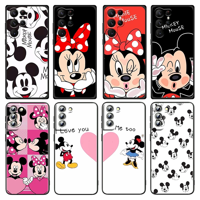 Mickey and Minne BFF For Samsung Galaxy S23 S22 S21 S20 Ultra Plus Pro S10 S9 S8 S7 4G 5G Silicone Black Phone Case
Mickey and Minne BFF For Samsung Galaxy S23 S22 S21 S20 Ultra Plus Pro S10 S9 S8 S7 4G 5G Silicone Black Phone Case