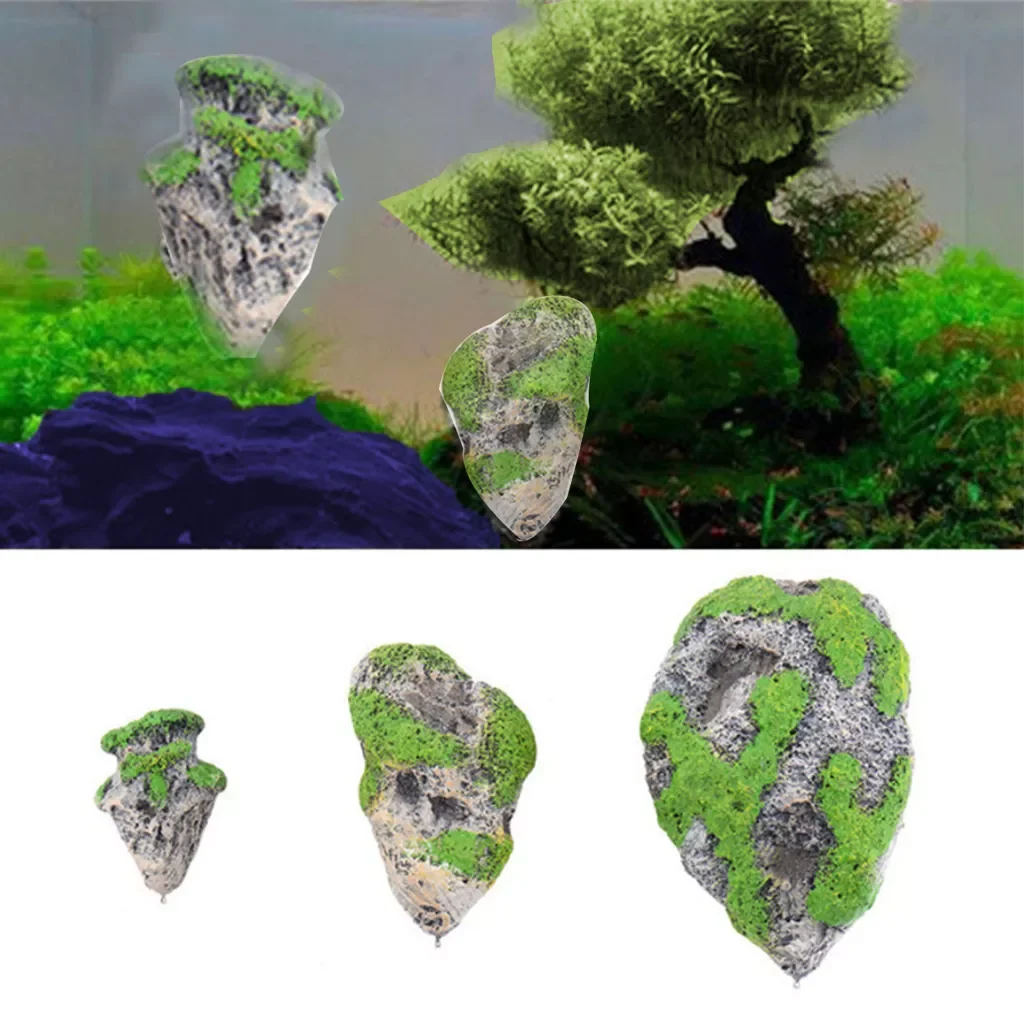 Rock Suspended Simulation Artificial Stone Aquarium Decor Fish Tank Decoration Green Floating Pumice Pet Accessories
Rock Suspended Simulation Artificial Stone Aquarium Decor Fish Tank Decoration Green Floating Pumice Pet Accessories
