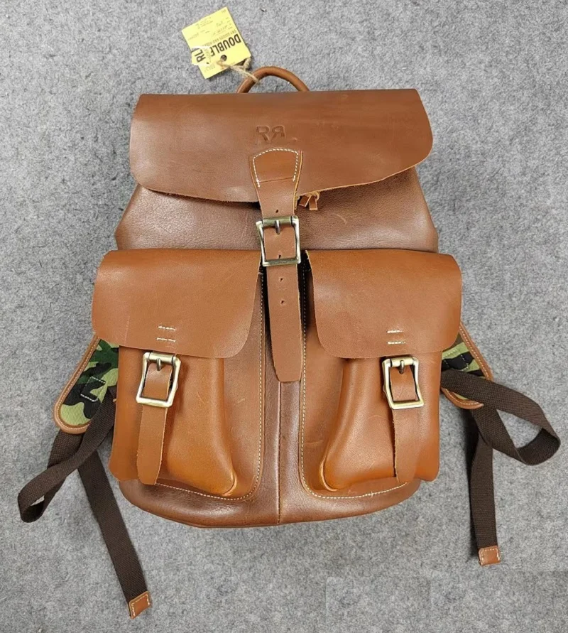 Double.USRL men's bags POLO gunine leather cowhide backpack Original Brand Luxury bag
Double.USRL men's bags POLO gunine leather cowhide backpack Original Brand Luxury bag