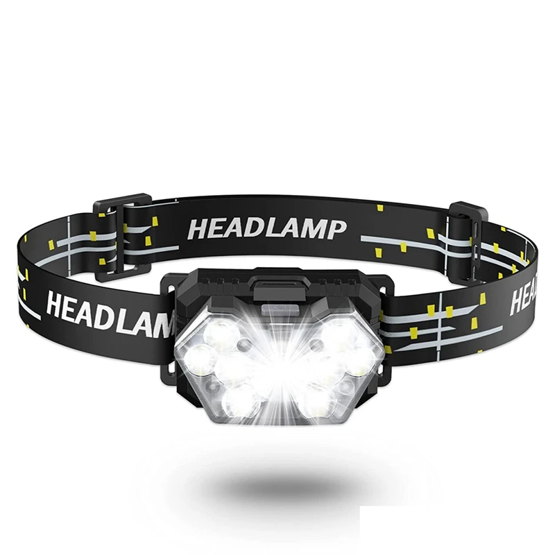 9 LED Headlight 2000 Lumens Headlight 5 Modes Headlight Lightweight And Adjustable
9 LED Headlight 2000 Lumens Headlight 5 Modes Headlight Lightweight And Adjustable