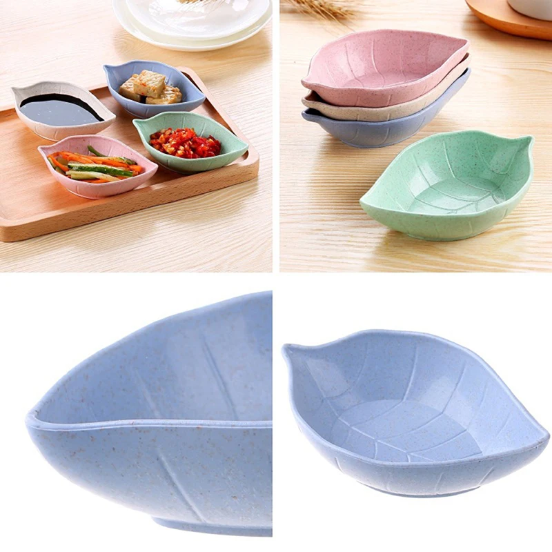 1Pc Leaf Shape Seasoning Dish Sauce Plates Vinegar Salt Flavor Creative Wheat Multipurpose Kitchen Supplies Small Breakfast Dish
1Pc Leaf Shape Seasoning Dish Sauce Plates Vinegar Salt Flavor Creative Wheat Multipurpose Kitchen Supplies Small Breakfast Dish