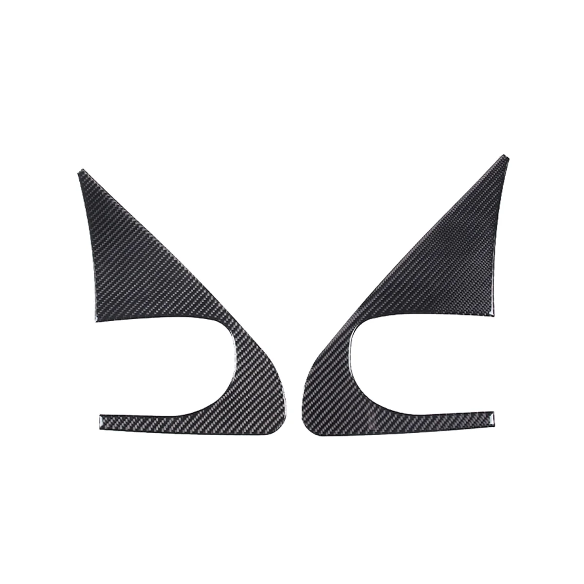 For 2007-2013 Car Front A-Pillar Window Glass Triangle Cover Stickers Accessories - Soft Carbon Fiber
For 2007-2013 Car Front A-Pillar Window Glass Triangle Cover Stickers Accessories - Soft Carbon Fiber