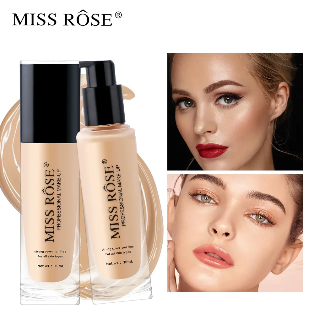 MISS ROSE консилер, Жидкая основа для макияжа, легкий и тонкий макияж, жирная кожа, Жидкая основа, нелегко снять макияж
MISS ROSE консилер, Жидкая основа для макияжа, легкий и тонкий макияж, жирная кожа, Жидкая основа, нелегко снять макияж