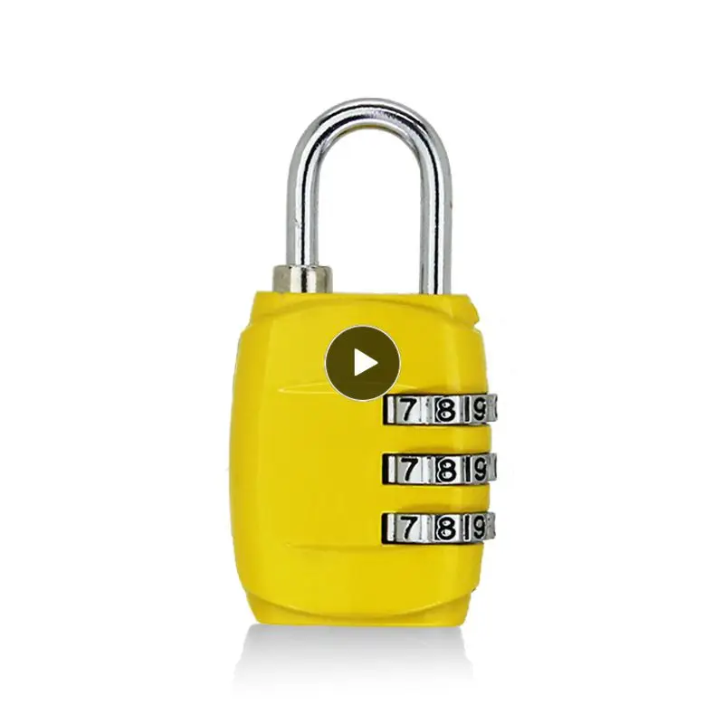 3 Dial Digit Password Combination Padlock Suitcase Luggage Gym Safe Code Lock Mini Coded Keyed Anti-Theft Locks Cijfersloten
3 Dial Digit Password Combination Padlock Suitcase Luggage Gym Safe Code Lock Mini Coded Keyed Anti-Theft Locks Cijfersloten
