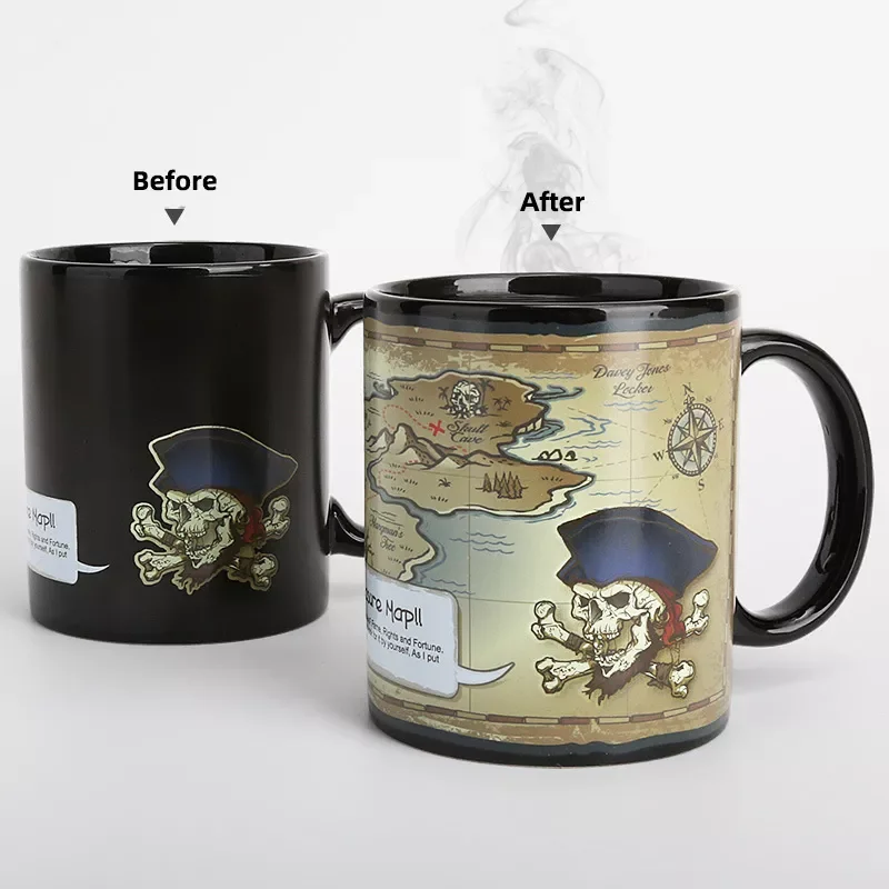 Treasure Map Colour Charge Water Cup Pirate Discoloration Ceramic Mug Treasur Temperature Cup Taste Cartoon Travel Coffee Mug
Treasure Map Colour Charge Water Cup Pirate Discoloration Ceramic Mug Treasur Temperature Cup Taste Cartoon Travel Coffee Mug
