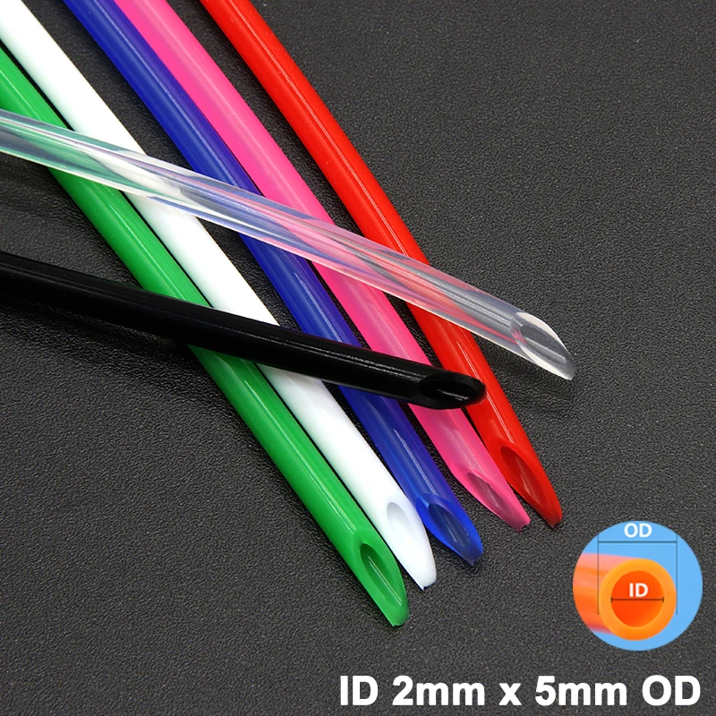 2/5/10/20/50M 2x5 Food Grade Silicone Rubber Hose ID 2mm x 5mm OD Flexible Nontoxic Silicone Tube Pump Pipe
2/5/10/20/50M 2x5 Food Grade Silicone Rubber Hose ID 2mm x 5mm OD Flexible Nontoxic Silicone Tube Pump Pipe