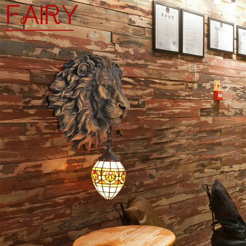 

FAIRY Interior Wall Lamp LED Creative American Tiger Style Light Sconce for Modern Home Living Bedroom Bedside Porch Decor