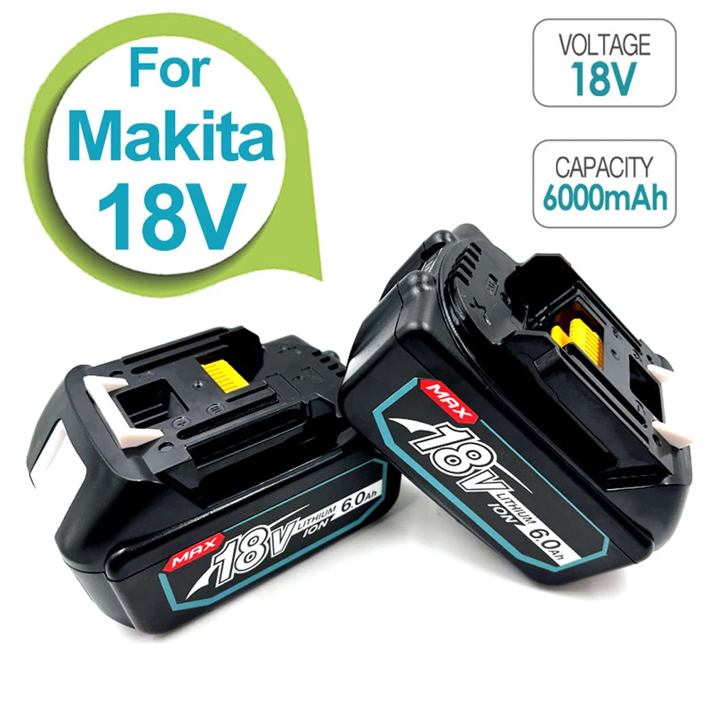 100% Original Makita 18V 6000mAh Rechargeable Power Tools Battery with LED Li-ion Replacement LXT BL1860B BL1860 BL1850 BL 1830
100% Original Makita 18V 6000mAh Rechargeable Power Tools Battery with LED Li-ion Replacement LXT BL1860B BL1860 BL1850 BL 1830