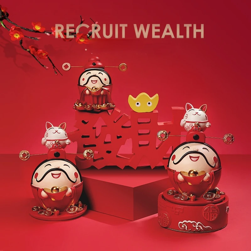 2022 New Chinese Q Version of The God of Wealth New Year Red Gongxi Fa Cai Decoration Crafts Resin Decoration Porch home decor
2022 New Chinese Q Version of The God of Wealth New Year Red Gongxi Fa Cai Decoration Crafts Resin Decoration Porch home decor
