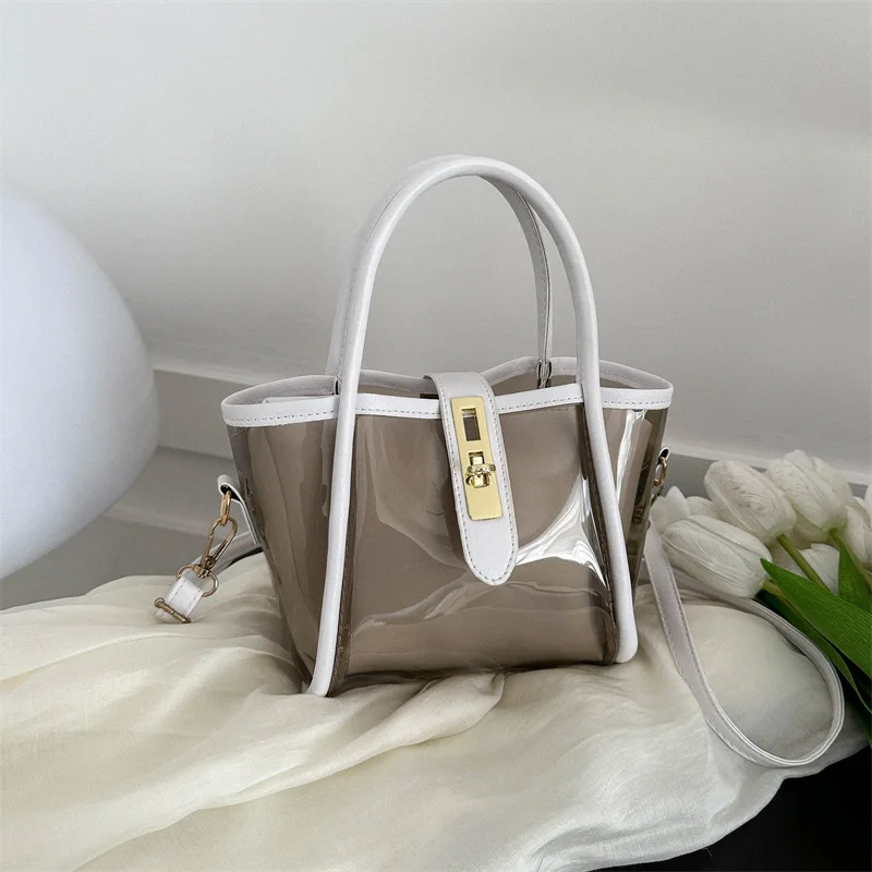 Trapeze Bag Luxury Brand Designer Bucket Bags for Women 2023 Japan Original Transparent Jelly Bag Small Shoulder Bag and Pueses
Trapeze Bag Luxury Brand Designer Bucket Bags for Women 2023 Japan Original Transparent Jelly Bag Small Shoulder Bag and Pueses