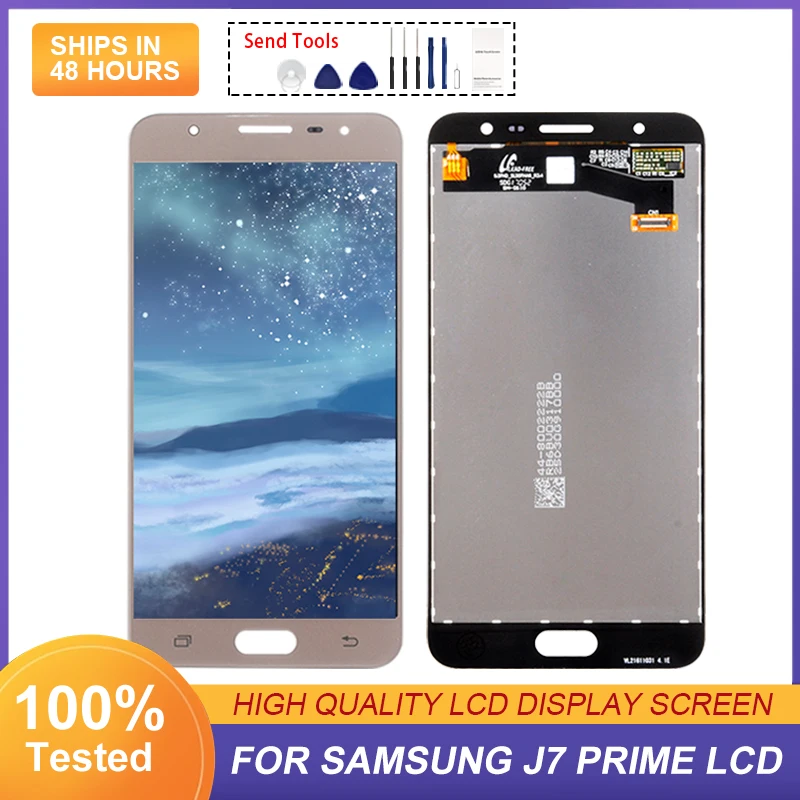 5.5 Inch G610 Display For Samsung Galaxy J7 Prime Lcd Touch Panel Screen G610 G610F G610M Digitizer Assembly With Tools 1Pcs
5.5 Inch G610 Display For Samsung Galaxy J7 Prime Lcd Touch Panel Screen G610 G610F G610M Digitizer Assembly With Tools 1Pcs