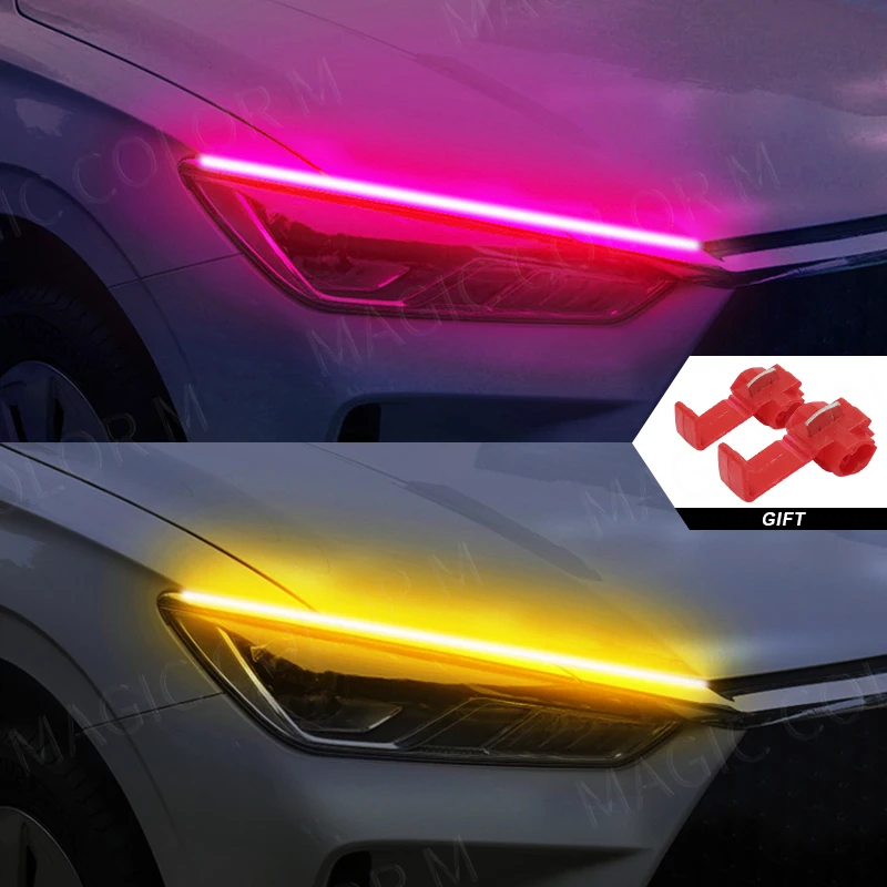 2 Шт., Гибкие Светодиодные Дневные Ходовые Огни DRL, Автомобильный Указатель Поворота, Водонепроницаемый, 30 См/45 См/60 См
2 Шт., Гибкие Светодиодные Дневные Ходовые Огни DRL, Автомобильный Указатель Поворота, Водонепроницаемый, 30 См/45 См/60 См