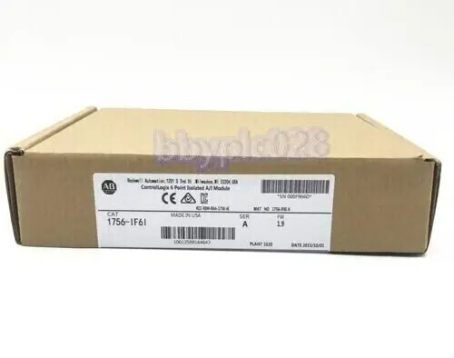 Новый заводской герметичный аналоговый изолированный входной модуль AB 1756-IF6I SER A Controllogix
Новый заводской герметичный аналоговый изолированный входной модуль AB 1756-IF6I SER A Controllogix