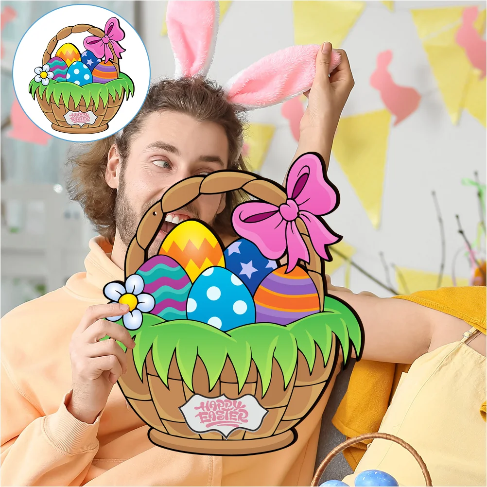 Easter Sign Hanging Door Egg Decor Wall Wood Wooden Happy Welcome Ornaments Plaque Ornament Decorations Spring Porch Bunny Front
Easter Sign Hanging Door Egg Decor Wall Wood Wooden Happy Welcome Ornaments Plaque Ornament Decorations Spring Porch Bunny Front