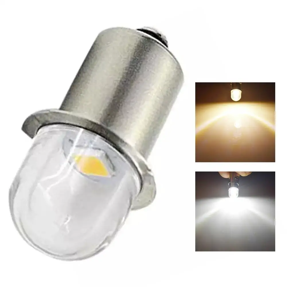 4pcs P13.5S PR2 PR3 LED Miniature Lamp DC 3V 4.5V 6V 12V 18V 1SMD Warm White For Flashlight Replacement Bulb Torches Work Light 
4pcs P13.5S PR2 PR3 LED Miniature Lamp DC 3V 4.5V 6V 12V 18V 1SMD Warm White For Flashlight Replacement Bulb Torches Work Light