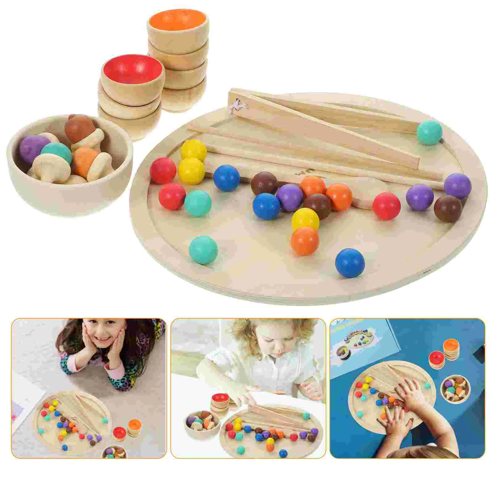 Cup Fine Motor Skills Toys Color Classification Rainbow Wooden Gyro Gyroscope Sorting Child Game Kids
Cup Fine Motor Skills Toys Color Classification Rainbow Wooden Gyro Gyroscope Sorting Child Game Kids