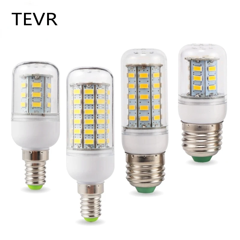TEVR Hot Sale E27 E14 LED Corn Bulb 24 36 48 56 69 72 LEDs SMD 5730 220V Lampada LED Lamp Chandelier Candle LED Light Bombilla
TEVR Hot Sale E27 E14 LED Corn Bulb 24 36 48 56 69 72 LEDs SMD 5730 220V Lampada LED Lamp Chandelier Candle LED Light Bombilla