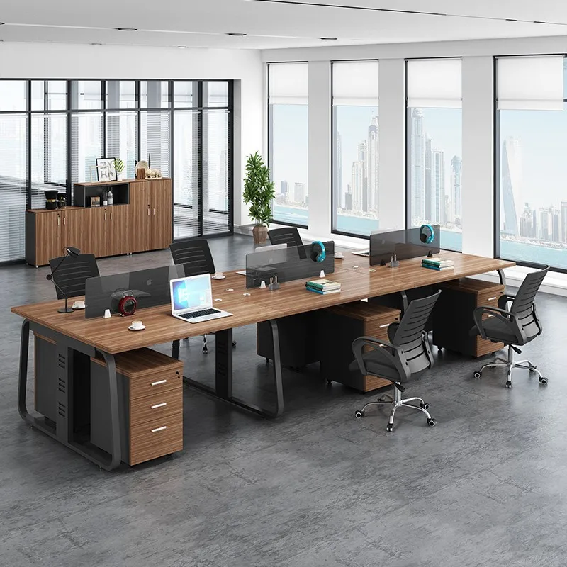 Office furniture staff card space simple modern office desk and chair combination
Office furniture staff card space simple modern office desk and chair combination