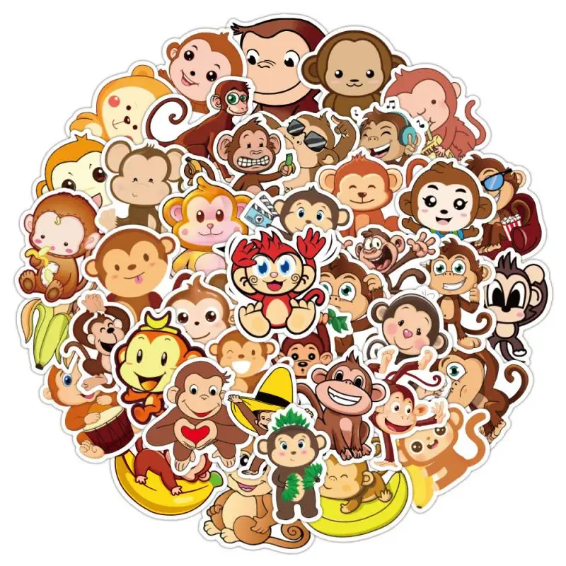 50Pcs New Monkey Doodle Stickers Waterproof Laptop Scooter Luggage Sticker Water Glass Notebook Skateboard Sticker
50Pcs New Monkey Doodle Stickers Waterproof Laptop Scooter Luggage Sticker Water Glass Notebook Skateboard Sticker