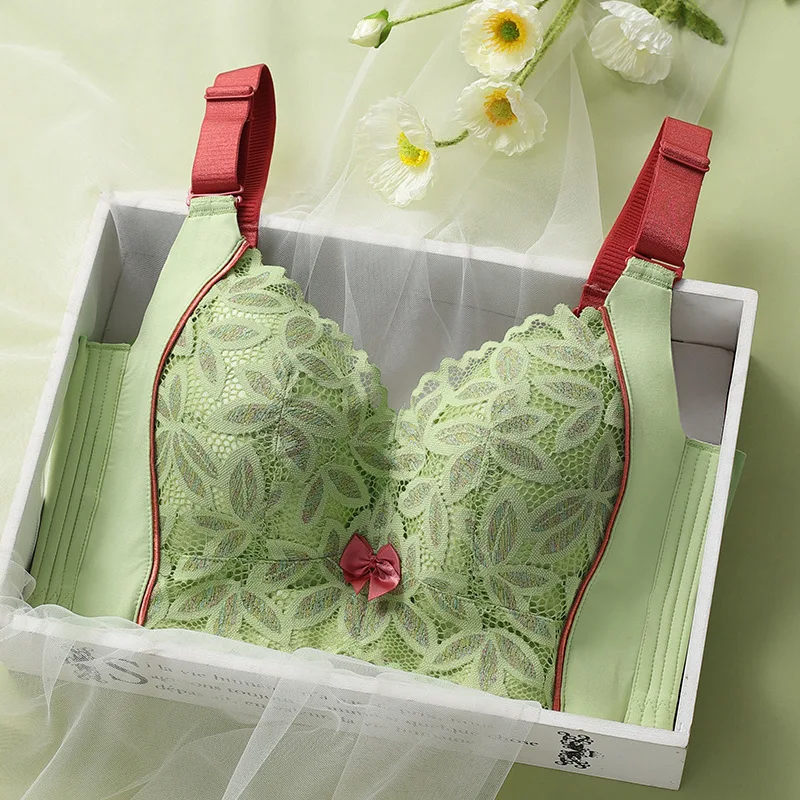 Women's Wireless Push Up Bra Full Coverage Underwear Female Lace Floral Lingerie 34 36 38 40 42 B C D E
Women's Wireless Push Up Bra Full Coverage Underwear Female Lace Floral Lingerie 34 36 38 40 42 B C D E