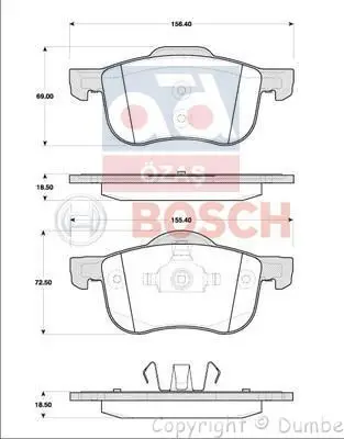 986495061 для десяти тормозных колодок S60 01 S80 98 06 V70 I 97 XC70 I 97 XC70 00
986495061 для десяти тормозных колодок S60 01 S80 98 06 V70 I 97 XC70 I 97 XC70 00