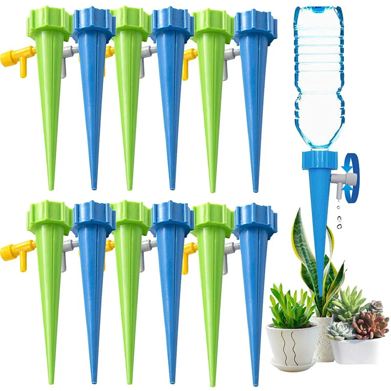 Automatic Drip Irrigation System Self Watering Spike for Flower Plants Greenhouse Garden Adjustable Auto Water Dripper Device
Automatic Drip Irrigation System Self Watering Spike for Flower Plants Greenhouse Garden Adjustable Auto Water Dripper Device