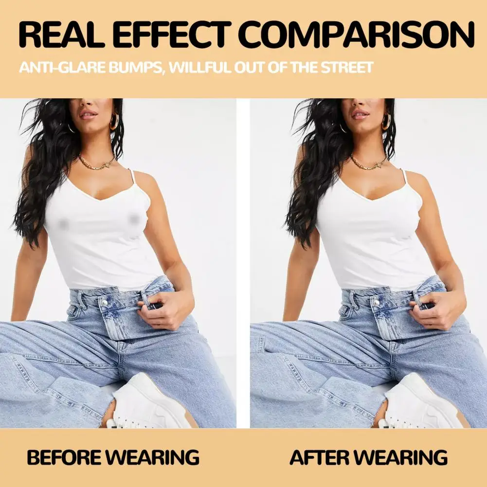 Universal 1 Pair Functional Breast Lift Boob Tape Trendy Invisible Chest Stickers Breathable for Women
Universal 1 Pair Functional Breast Lift Boob Tape Trendy Invisible Chest Stickers Breathable for Women